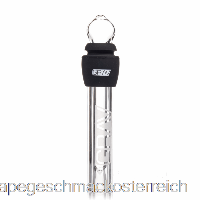 Grav-Glas-Blunt Mit Schwarzem Silikon-Vape-Geschmack